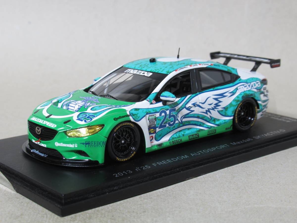 1/43 マツダ 6 スカイアクティブ-D FREEDOM AUTOSPORT #25 デイトナ24時間 2013_画像1