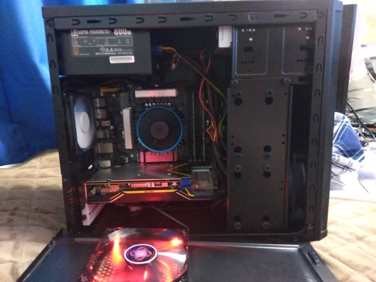 自作パソコン LGA1700 Intel　COREI３ 12100F Radeon RX5500XT 8GB WINDOWS11インストール　_画像3