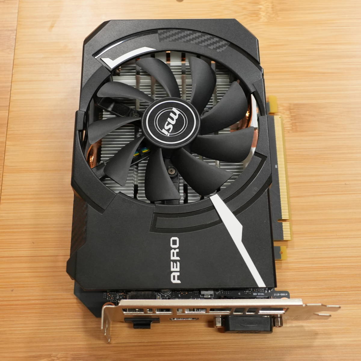 MSI グラフィックボード GeForce GTX 1660 SUPER AERO ITX 中古美品_画像2