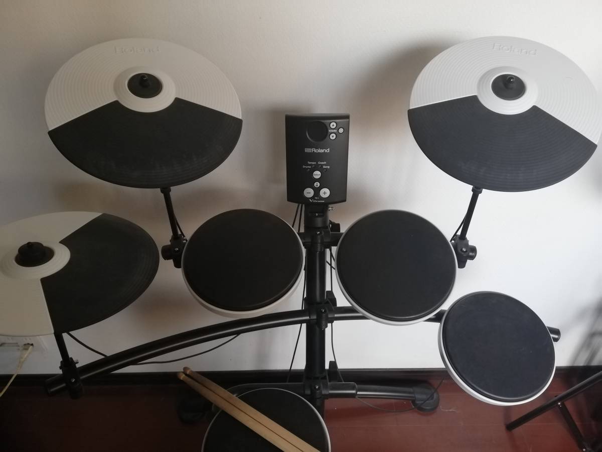 ローランド電子ドラム Roland V-Drums Kit TD-１K ジャンク扱いで(電子