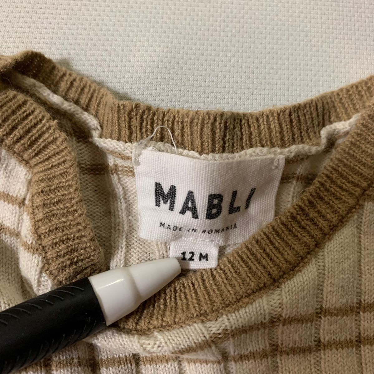 MABLI マブリ 長袖ニット トップス 12m