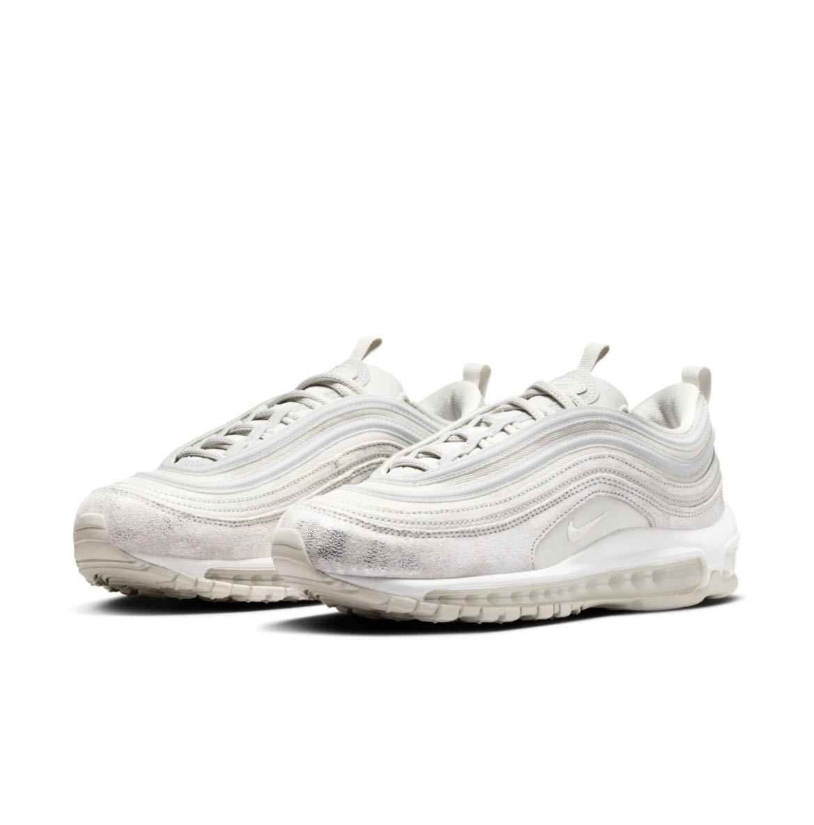 ☆送料込■新品26.5cm■ナイキ エア マックス97 AIR MAX 97 ライトボーン(オフホワイト)WMNS 【定価20900円】完売品 2023年製