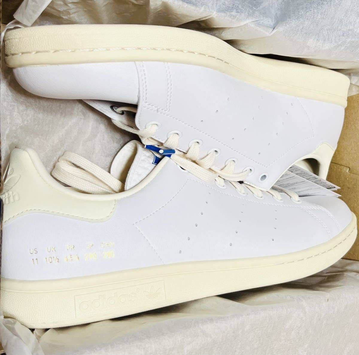 ☆送料込◆新品29.0cm◆adidas STAN SMITH アディダス スタンスミス フットウェアホワイト/オフホワイト/ブルーバード【完売品】_画像6