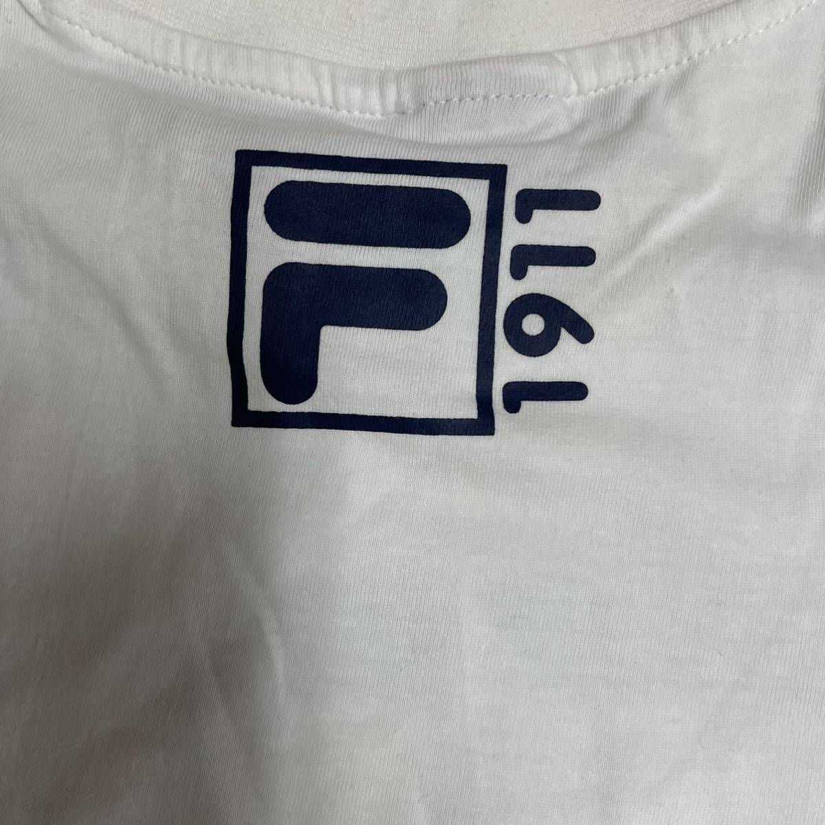 FILA長袖Tシャツ130センチ白_画像5