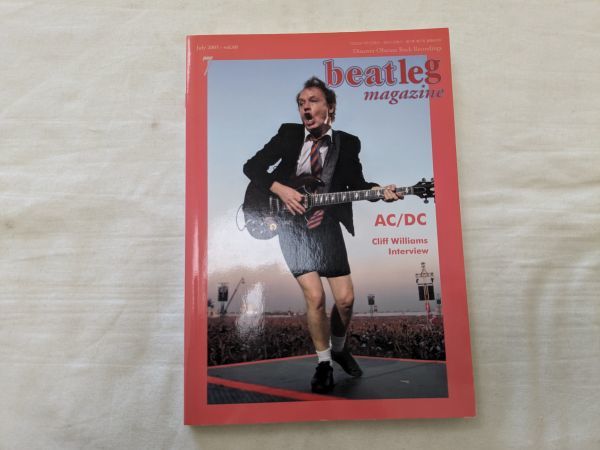 beatleg magazine AC/DC特集 2005年 7月号_画像1