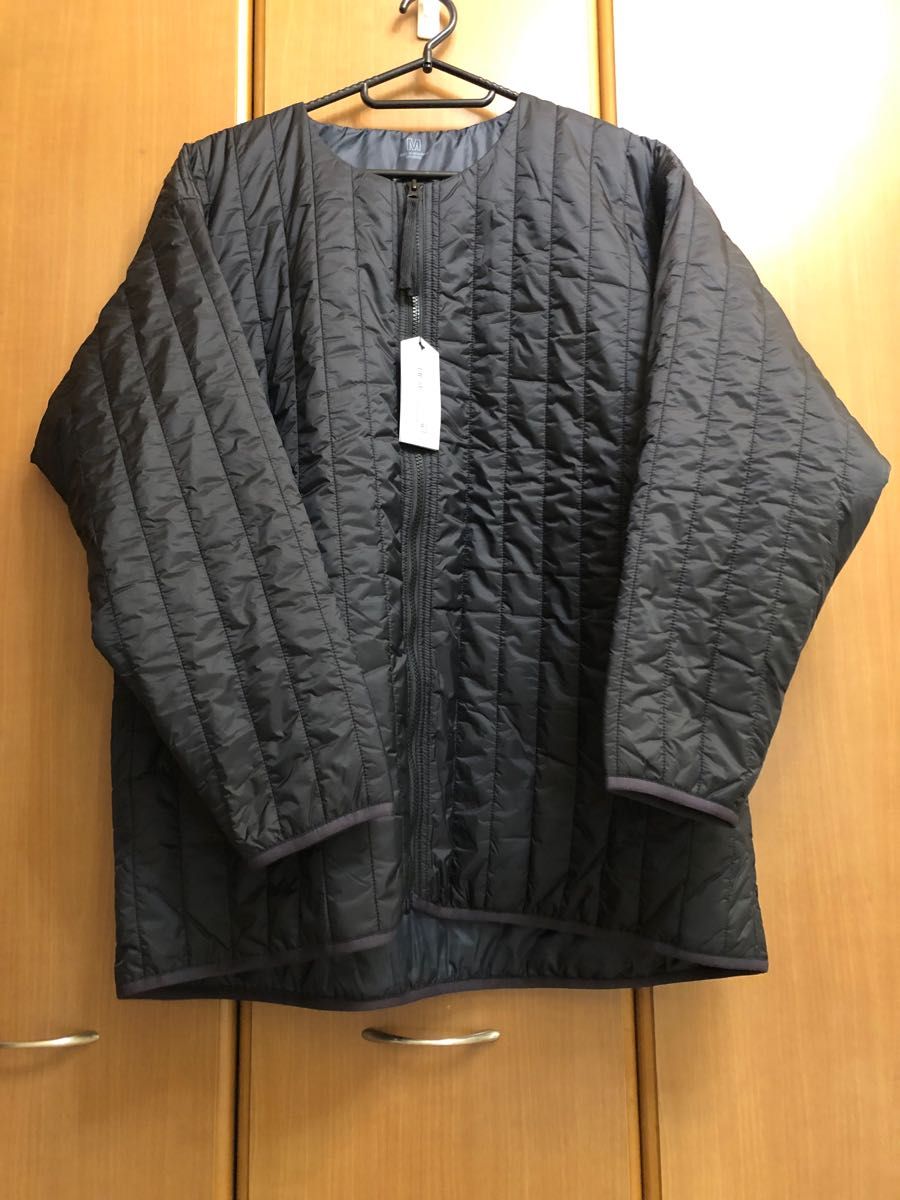 無印良品ムジラボ NEW 撥水中わたジャケット 男女兼用S・黒 無印良品ムジラボ NEW 撥水中わたジャケット 男女兼用S・黒