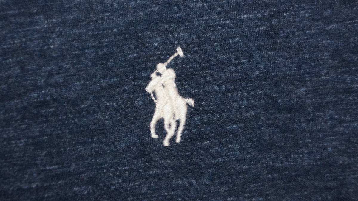 【新品 】ラルフローレン ■ コットンTシャツ ■ メンズ S~M / US S ■ ネイビーヘザー POLO RALPH LAUREN 正規品_画像2