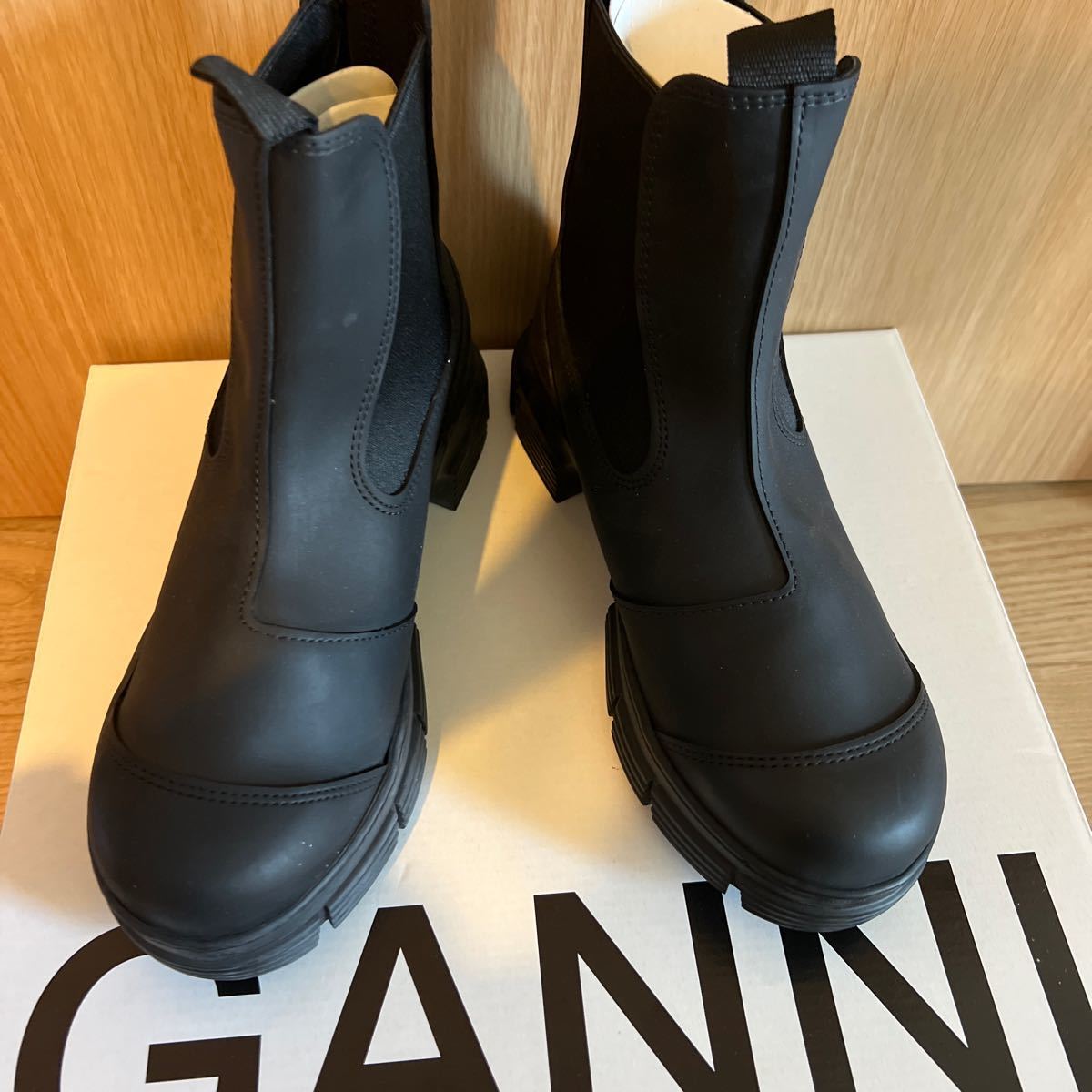 新品未使用】GANNI｜サイドゴアブーツ - ブーツ