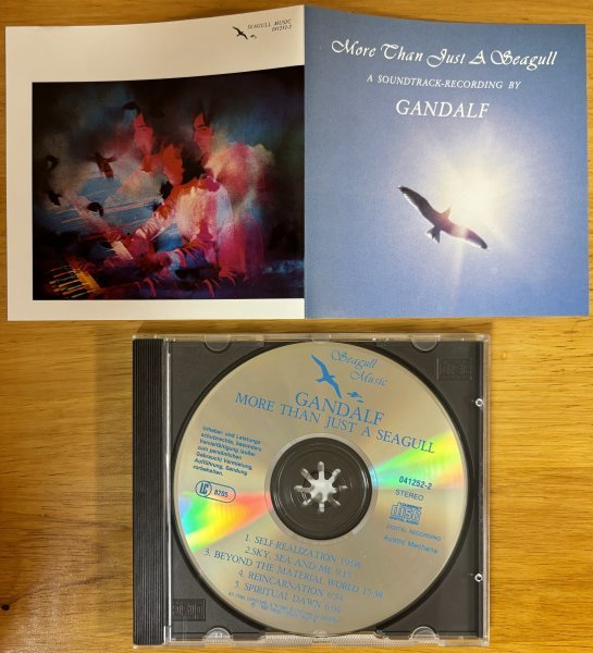 ◎GANDALF / More Than Just A Seagull ( Prog New Age balearic ) ※Austria盤CD【SEAGULL MUSIC 041252-2】88年発売 /かもめのジョナサン_画像4