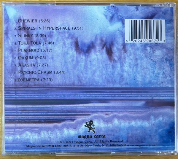 ◎OZRIC TENTACLES / Spirals In Hyperspace(Psyche/Trance/Electronica/Ambient/Techno/Space)※EU盤CD【M. CARTA MAX-9067-2】2004/3発売_画像2