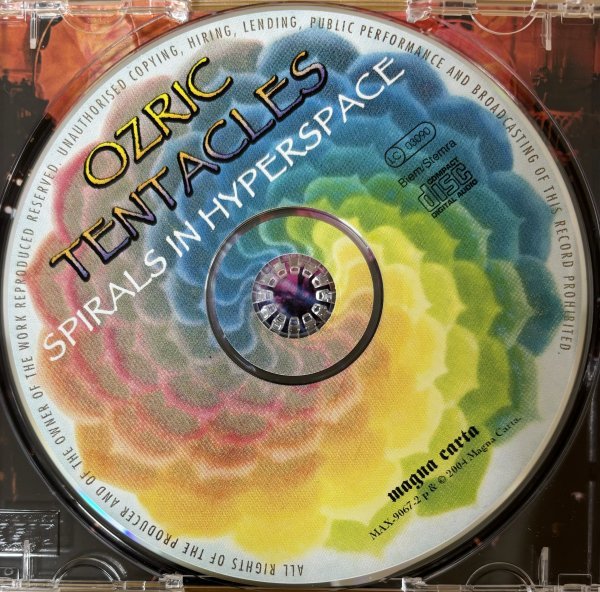 ◎OZRIC TENTACLES / Spirals In Hyperspace(Psyche/Trance/Electronica/Ambient/Techno/Space)※EU盤CD【M. CARTA MAX-9067-2】2004/3発売_画像6