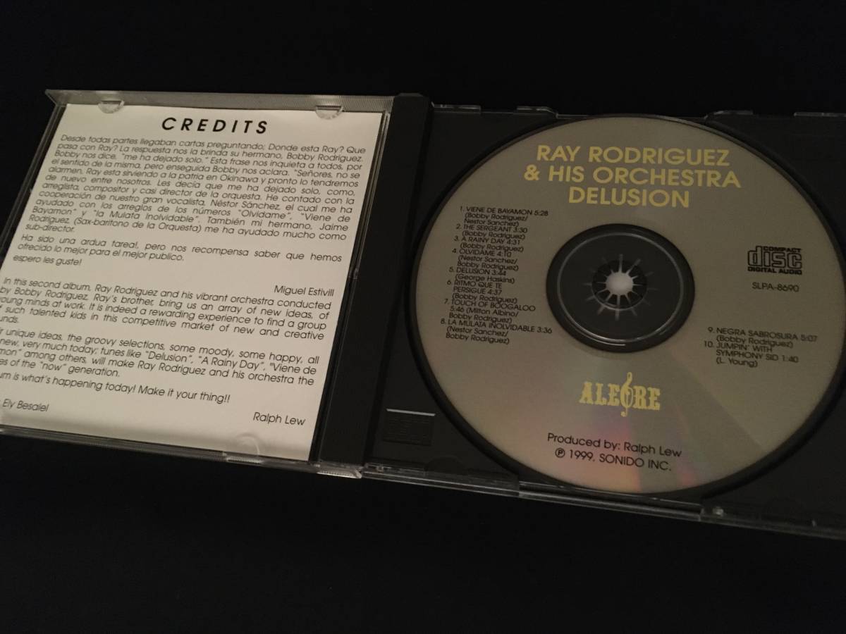 【CD】Ray Rodriguez & His Orchestra / Delusion / Rare US Press！_画像3
