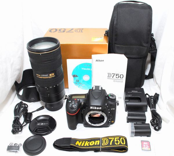 2022公式店舗 D750 ニコン 365ショット・豪華セット】Nikon 【新品同様