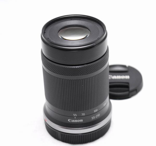 2022人気の キヤノン 【新品・未使用】Canon RF-S STM IS F5-7.1 55