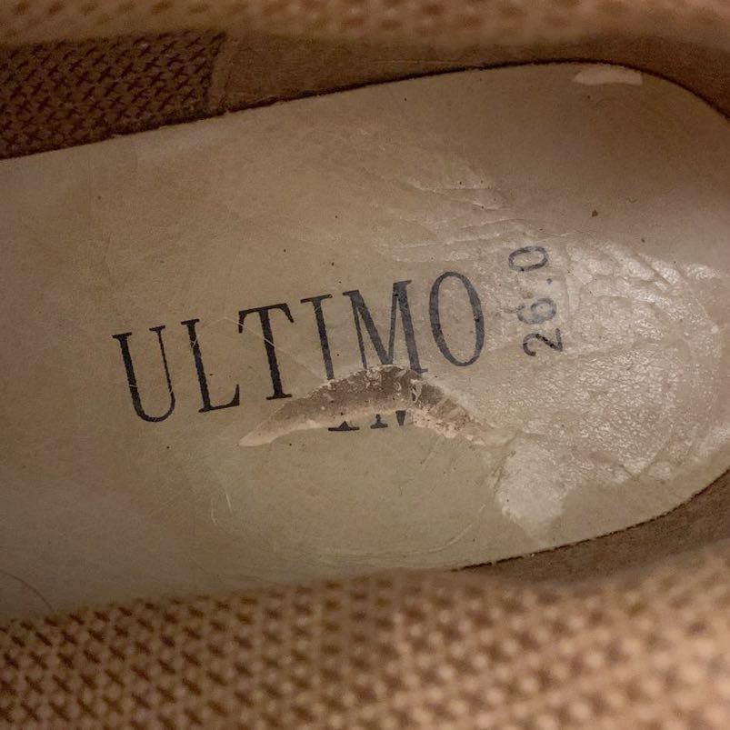 KY43】冬靴　ULTIMO 26.0㎝　キャメル　ブーツ　シューズ　靴_画像6