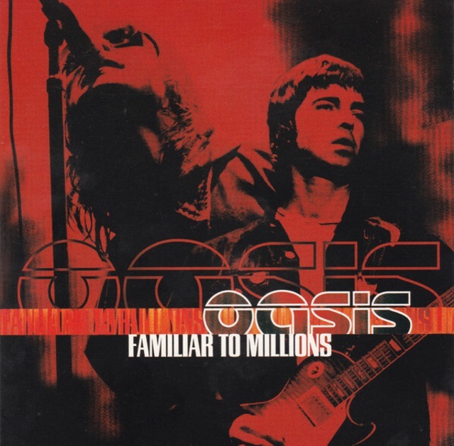 ＊中古CD oasisオアシス/FAMILIAR TO MILLIONS 2000年作品国内盤 ウェンブリー・スタジアムライブ盤CD2枚組仕様 英国マンチェスターロック_画像1