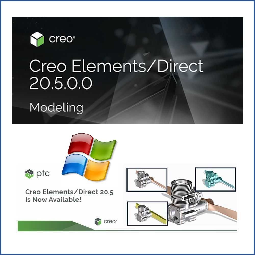 PTC Creo Elements Direct Modeling 20.5 Windows 永久版 　ダウンロード版