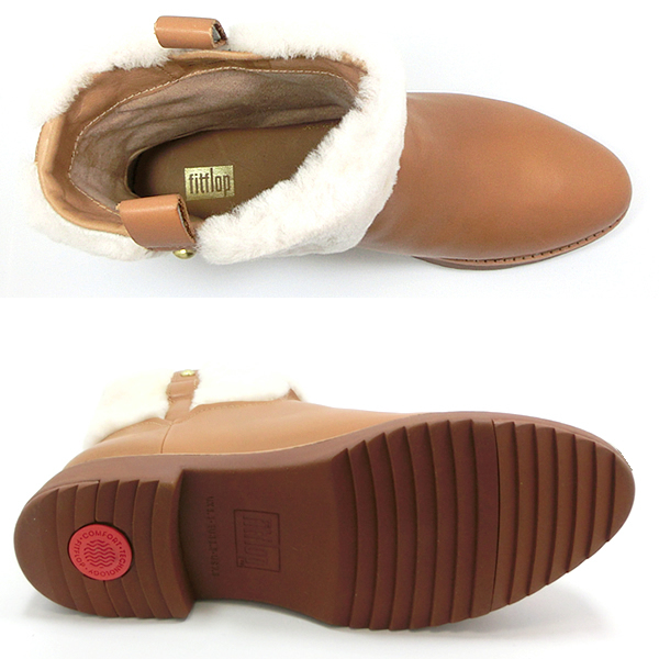 【新品未使用】フィットフロップ レディース アンクルブーツ FITFLOP MIMIE Y79-740 HAZELNUTS サイズUS6/23cm_画像5