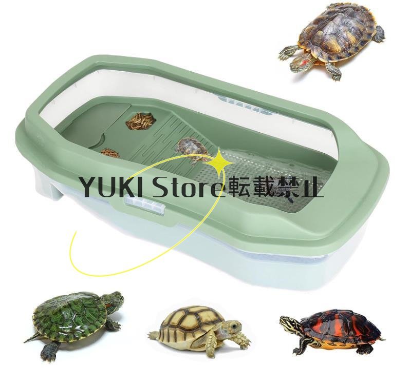  super popular * turtle tanker large turtle aquarium . mileage prevention breeding box many head .. reptiles breeding case amphibia for box turtle raw . ground breeding container 