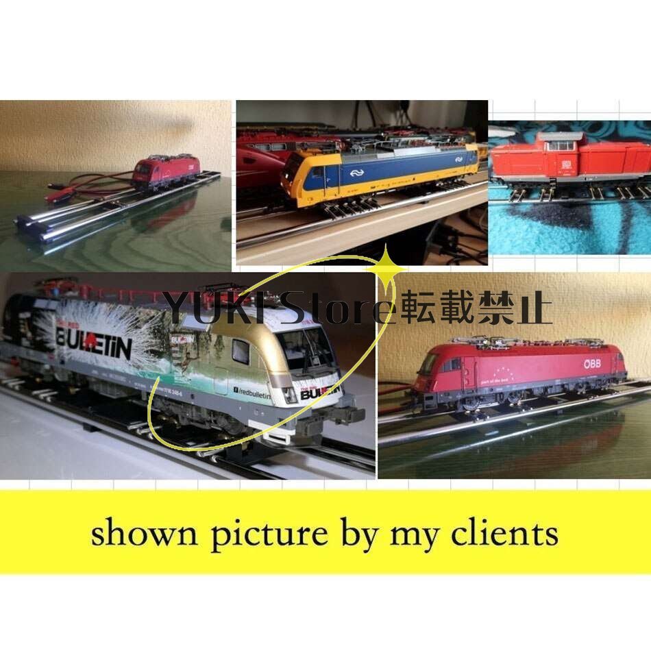  high quality * railroad model ho gauge railroad rider standard tiger  crawler test stand 8 Toro Lee row car to red Mill truck bearing 