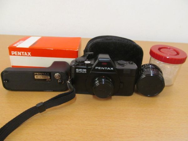 54864)PENTAX auto110 SUPER ペンタックス カメラ レンズ ワインダー