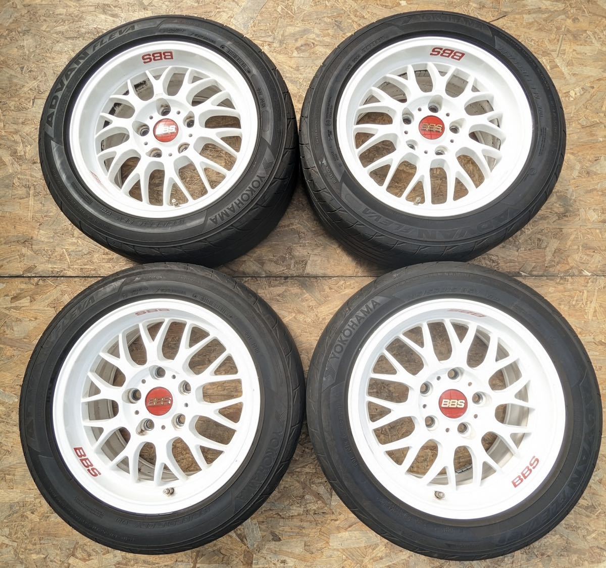 【希少！】BBS RG-F RG360 15インチ 7J＋42 PCD114.3 5穴 5H シビック インテグラ スイフト EK9 DC2 _画像1