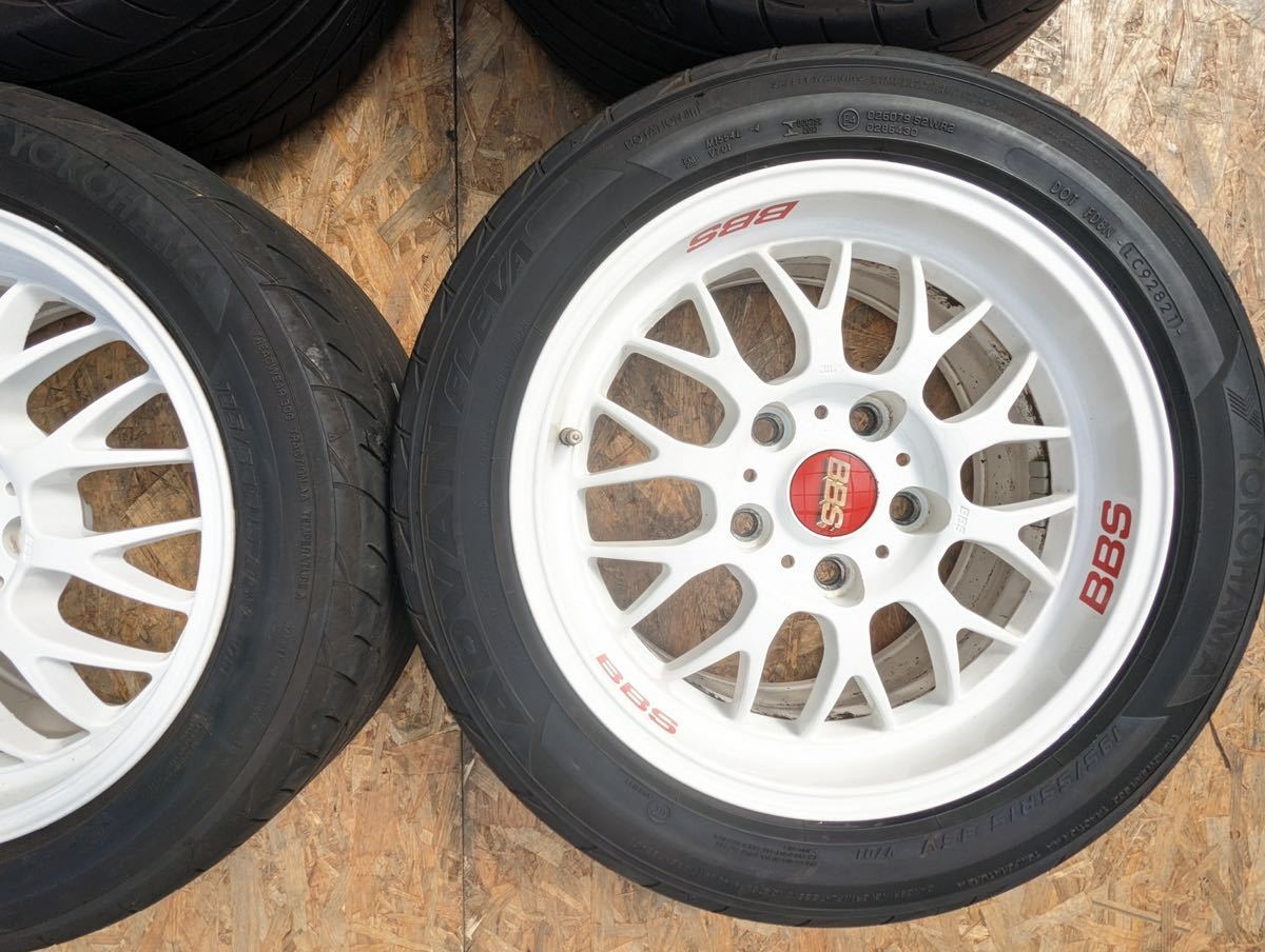 【希少！】BBS RG-F RG360 15インチ 7J＋42 PCD114.3 5穴 5H シビック インテグラ スイフト EK9 DC2 _画像5