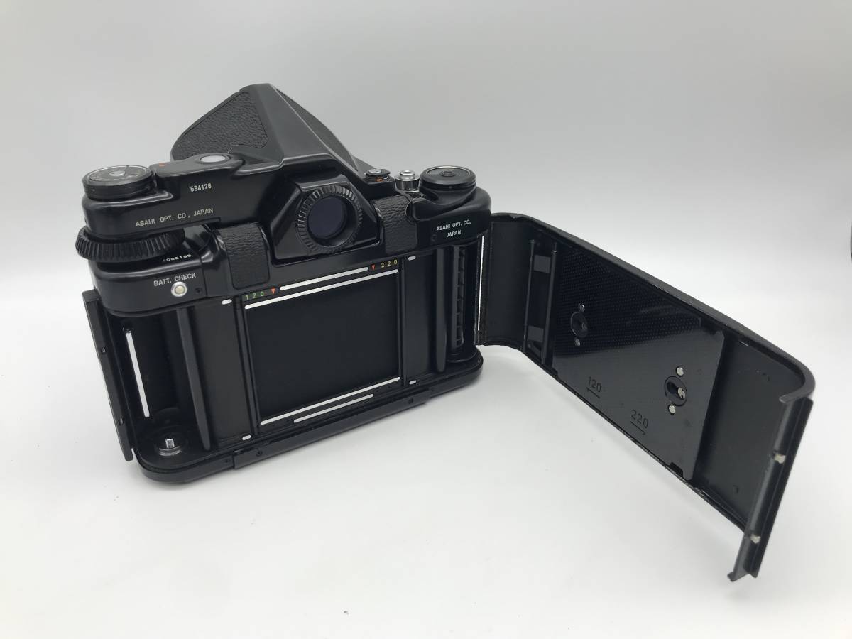 【カメラ多数出品】Pentax 6x7 ミラーアップ TTLファインダー Super Multi Coated Takumar 90mm f2.8 レンズ ペンタックス 67 中判カメラ_画像9