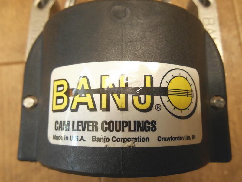 〇 BANJO バンジョー ダストキャップ 5個セット 200CAP 200FB カップリング カプラー カムレバー カム 溝 継手 ポリプロピレンの画像10