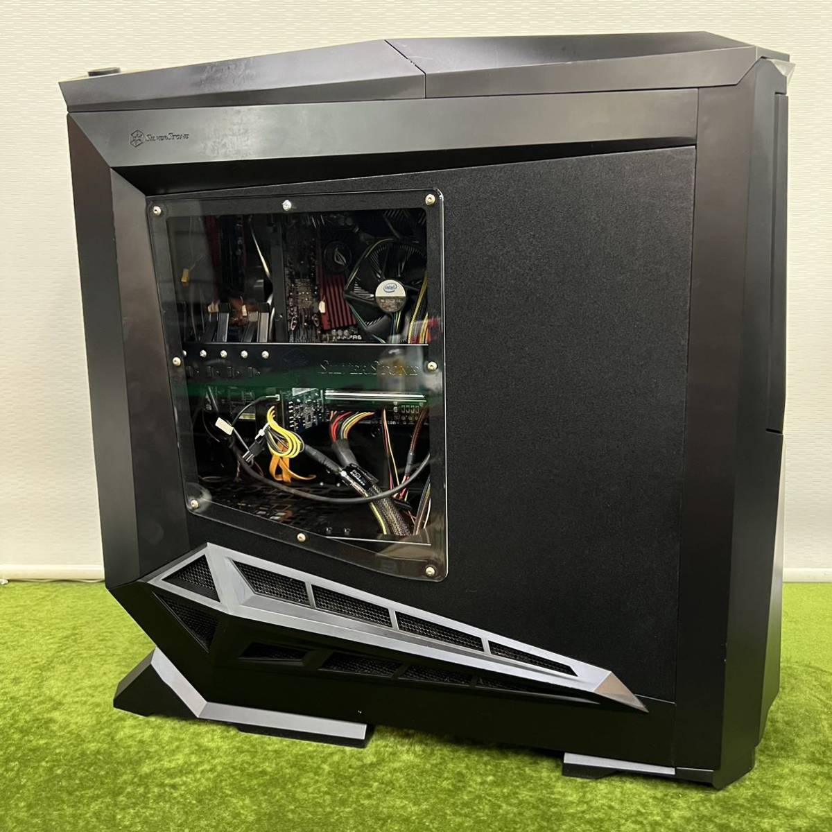 ★☆動作未確認/現状渡し 自作PC ゲーミングPC/SILVER STONE ケース/メモリ3GB/HDD 750GB/グラボ GALAXY/説明文必読/ジャンク扱い_画像1