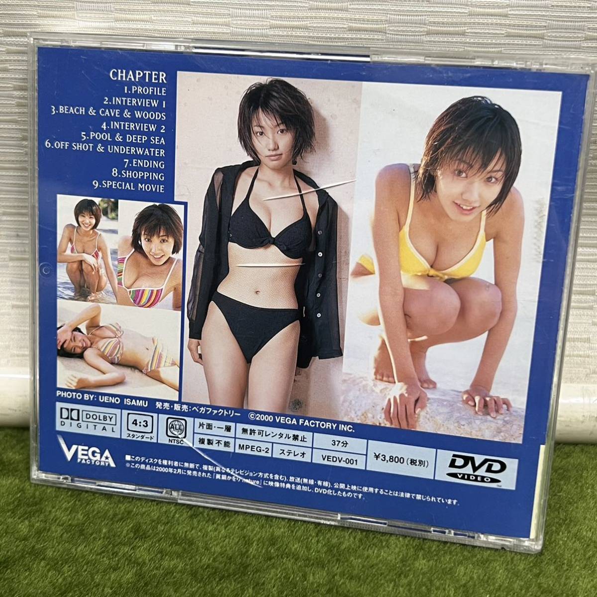 ★☆DVD/グラビアDVD 眞鍋かをり 「nature」KAORI MANABE/ベガファクトリー/PHOTO BY UENO ISAMU_画像2