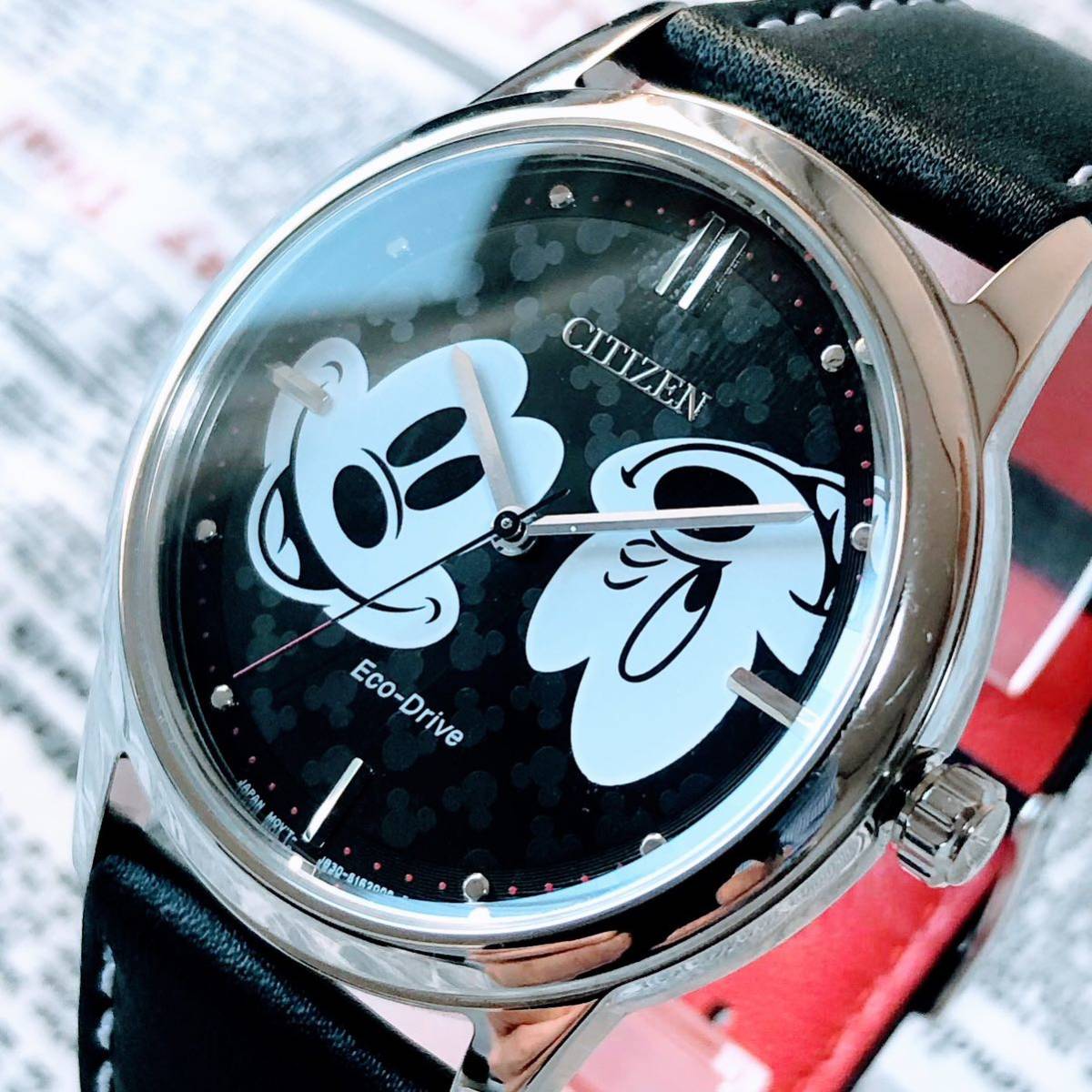 #2783【超可愛い】シチズン ディズニー ミッキーマウス クォーツ 腕時計 disney CITIZEN QUARTZ メンズ Mickey Mouse Eco-Drive Disney
