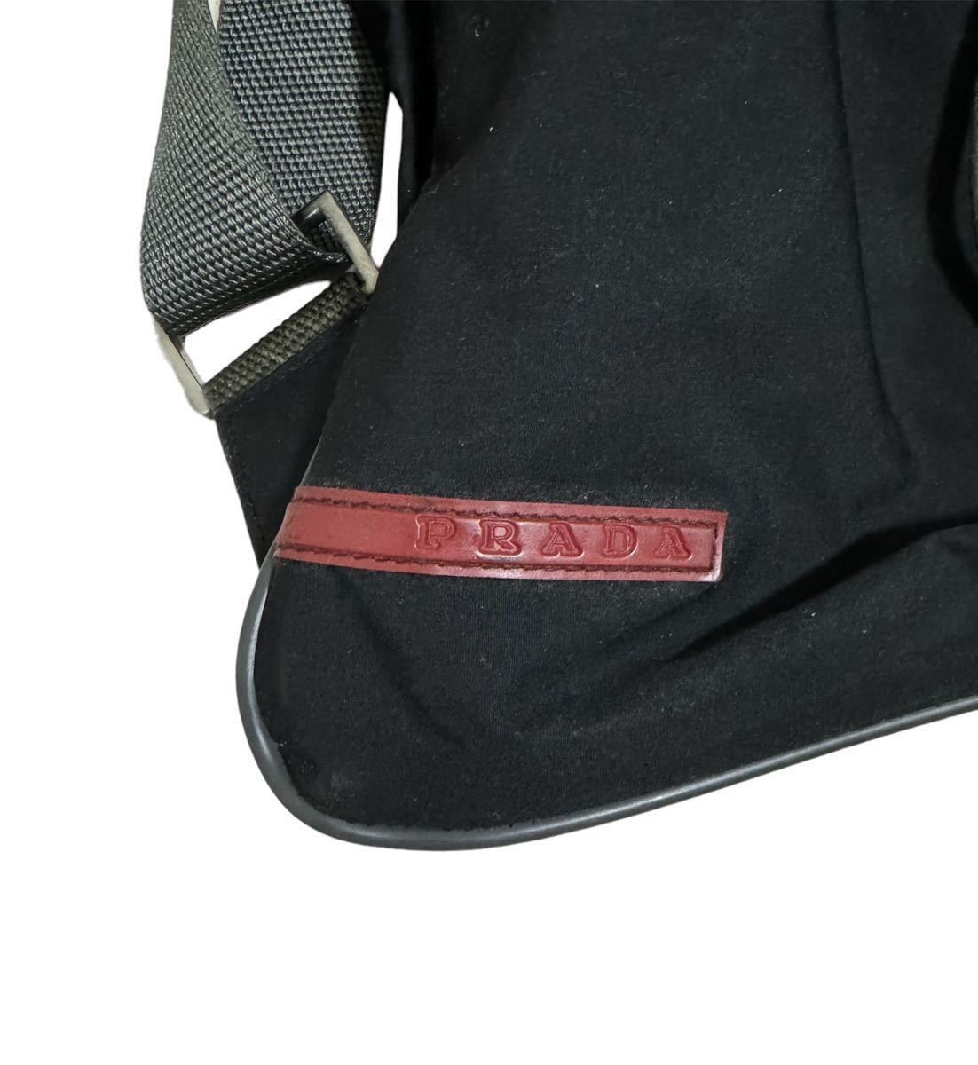 90s 00s archive vintage prada sport backpack nylon bag body bag