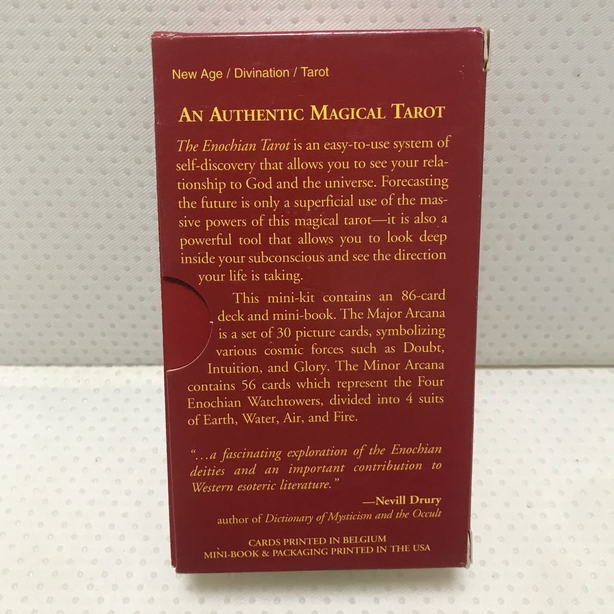 希少 タロットカード　　古いタロット ビンテージ　TAROT CARDS　海外版 絶版 廃盤　13 オラクルカード_画像3