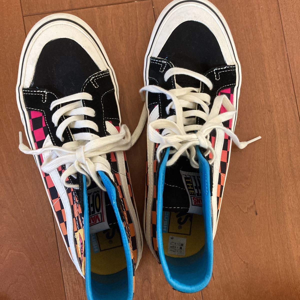 VANS T &C コラボ　27cm バンズ ハイカット　バンズ　スニーカー_画像1