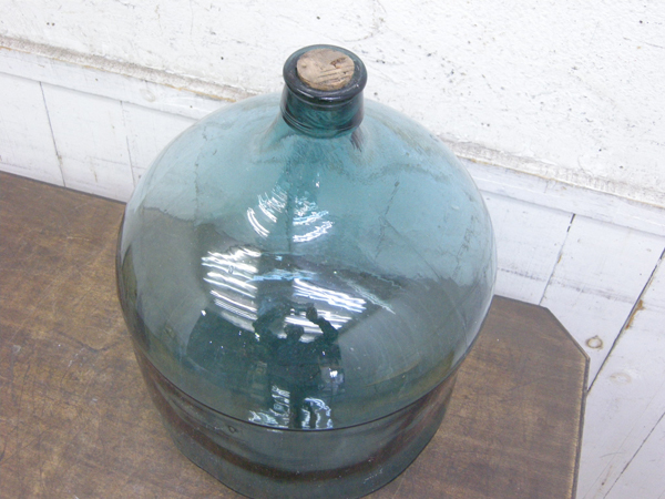 ガラス瓶・大型・全長43cm・昭和レトロ・裏にZの文字・アンティーク・昭和レトロ・149200_画像2