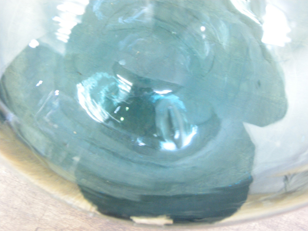 ガラス瓶・大型・全長43cm・昭和レトロ・裏にZの文字・アンティーク・昭和レトロ・149200_画像5