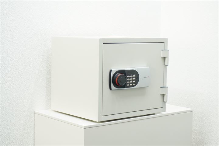 [ used ]ti Pro mat 119EN88WR digital numeric keypad type fire-proof safe alarm alarm attaching 19L