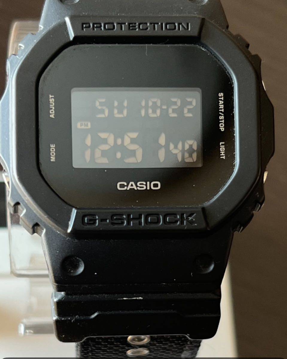 CASIO G-SHOCK DW-5600BBN・腕時計_画像2