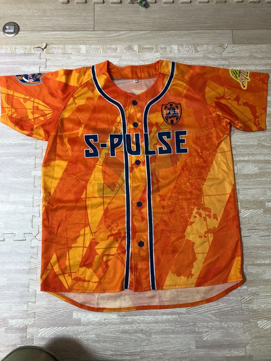 清水エスパルス ユニフォーム　30周年記念ベースボールシャツ