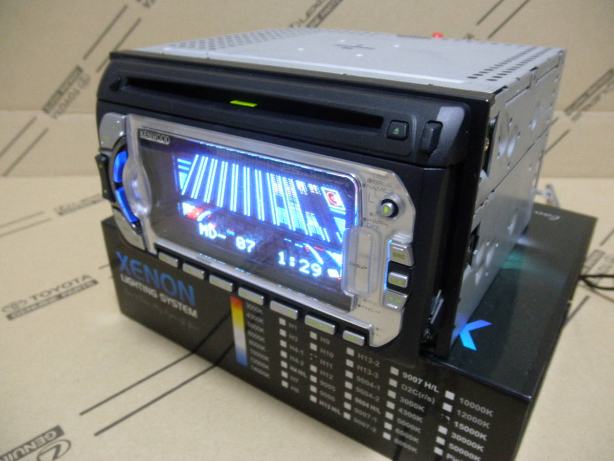 KENWOOD DPX-5025M 25th アニバーサリー CD&MD DSP スペアナ