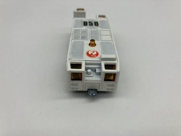 W1-620 当時物 レトロ トミカ 黒箱 トミー TOMICA ミニカー 保管品 日本製 No.95 日本航空 ジャンボ ケン引車 JAL B-747 TOWING TRACTOR_画像5