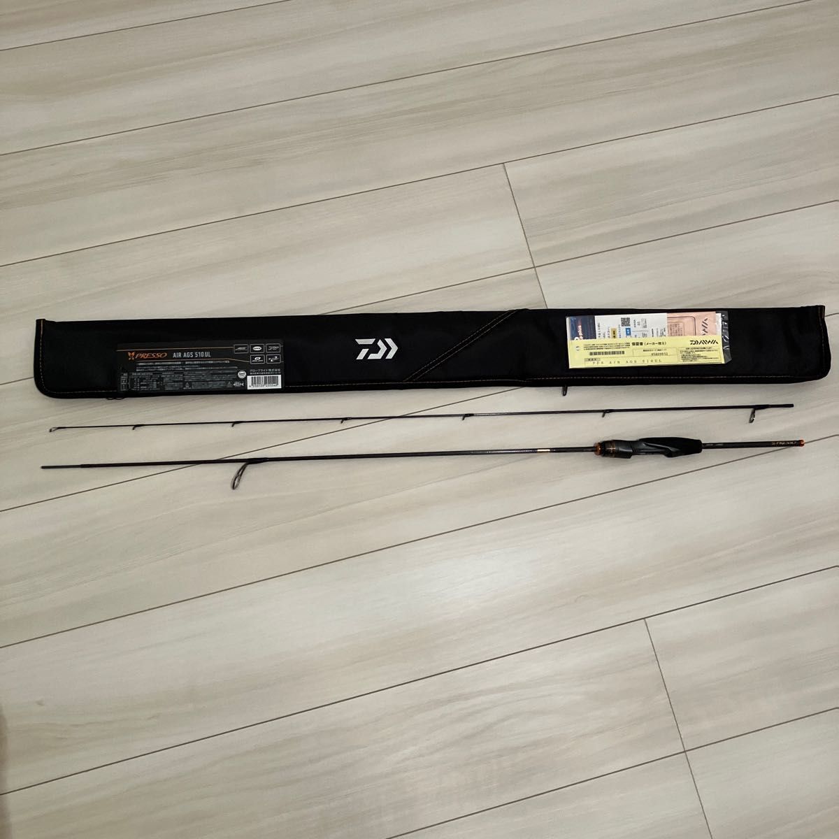 ダイワ プレッソ エアー AGS 510UL 極美品 未使用に近い