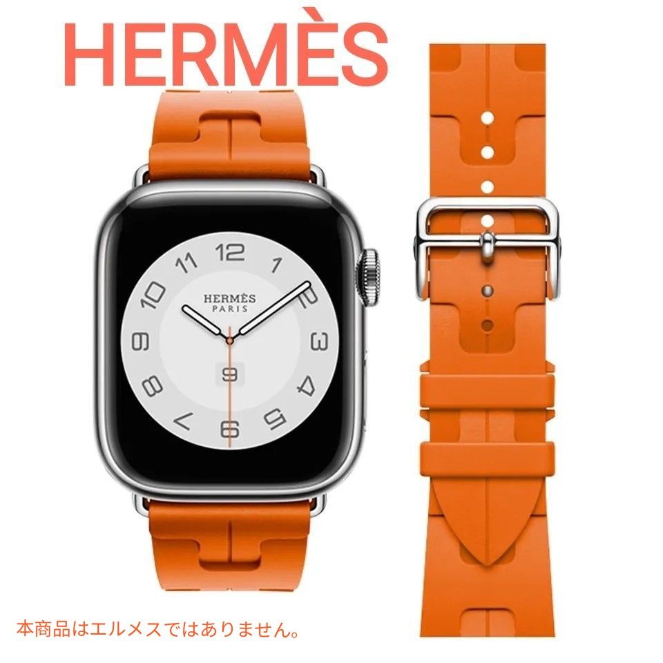 【激レア商品】42~49mm全シリーズ対応Apple Watch Hermes風 アップルウォッチエルメス風 ラバーベルト キリム 【激レア商品】42~49mm全シリーズ対応Apple Watch Hermes風 アップルウォッチエルメス風 ラバーベルト キリム