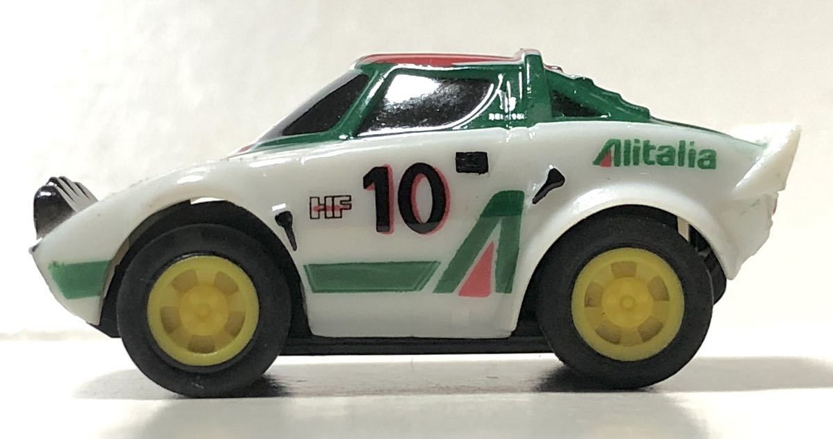 レア ラスト 1976 Lancia Stratos HF WRC Gr4 Alitalia ランチア ストラトス 世界ラリー選手権 アリタリア航空 プルバック ギミック 絶版 2_画像2