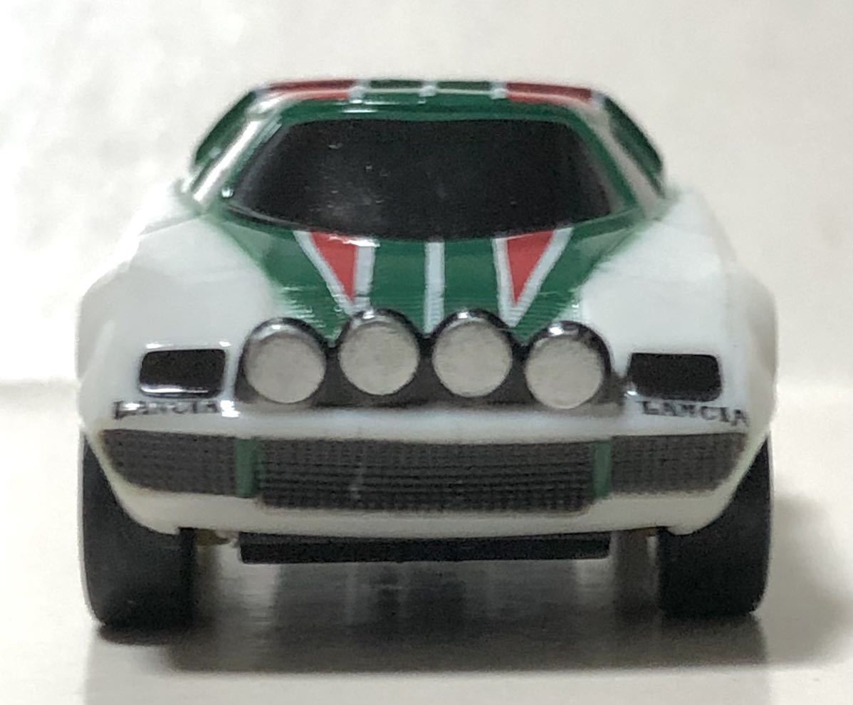 レア ラスト 1976 Lancia Stratos HF WRC Gr4 Alitalia ランチア ストラトス 世界ラリー選手権 アリタリア航空 プルバック ギミック 絶版 2_画像7