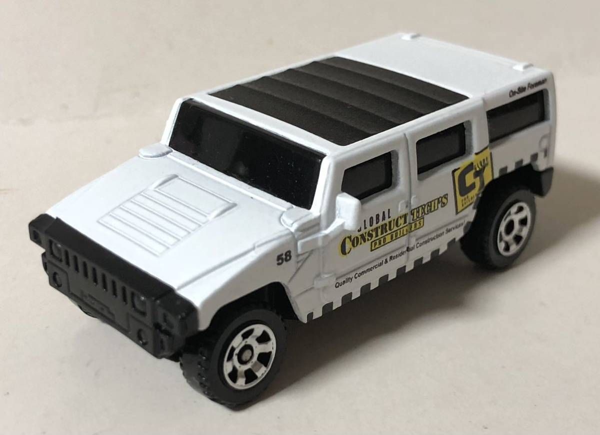 ラスト 2002 Hummer H2 SUV Concept ハマー コンセプト 2019 1-100 MBX Construction 6/20 MB40 White ホワイト 絶版 2_画像1