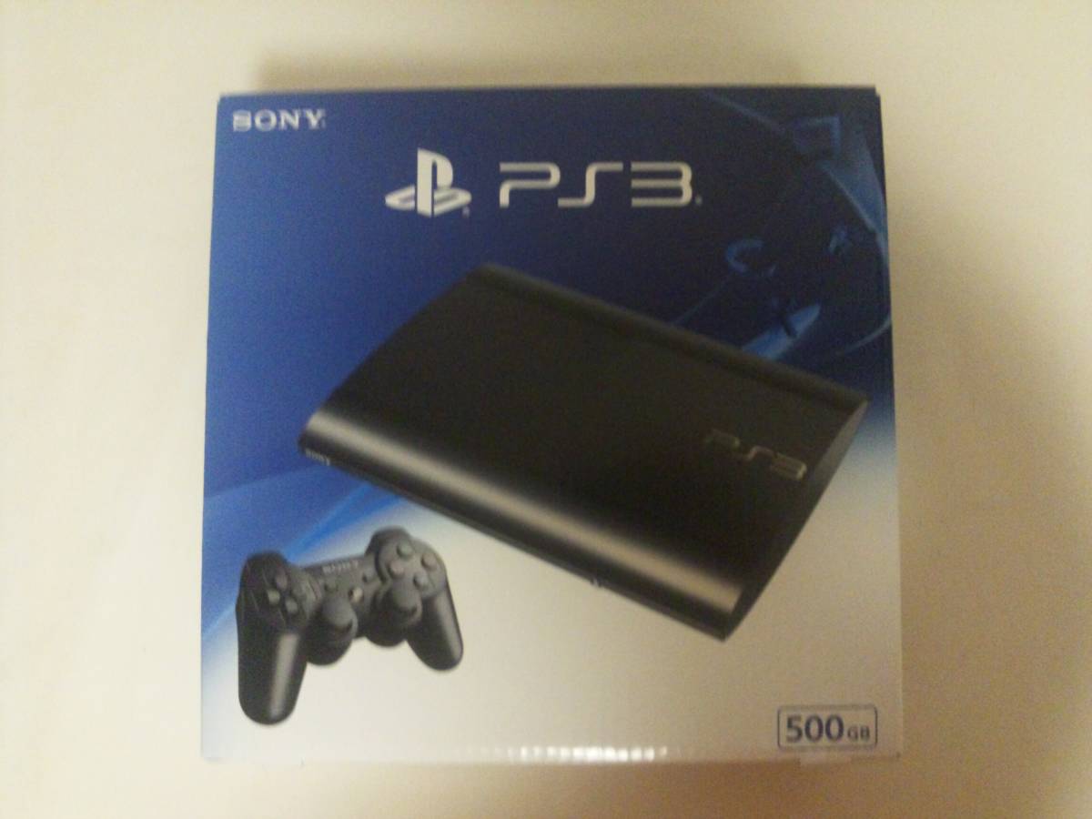 【返品送料無料】 PS3 PlayStation3 メーカー生産終了 CECH4300C 500GB チャコール・ブラック PS3本体