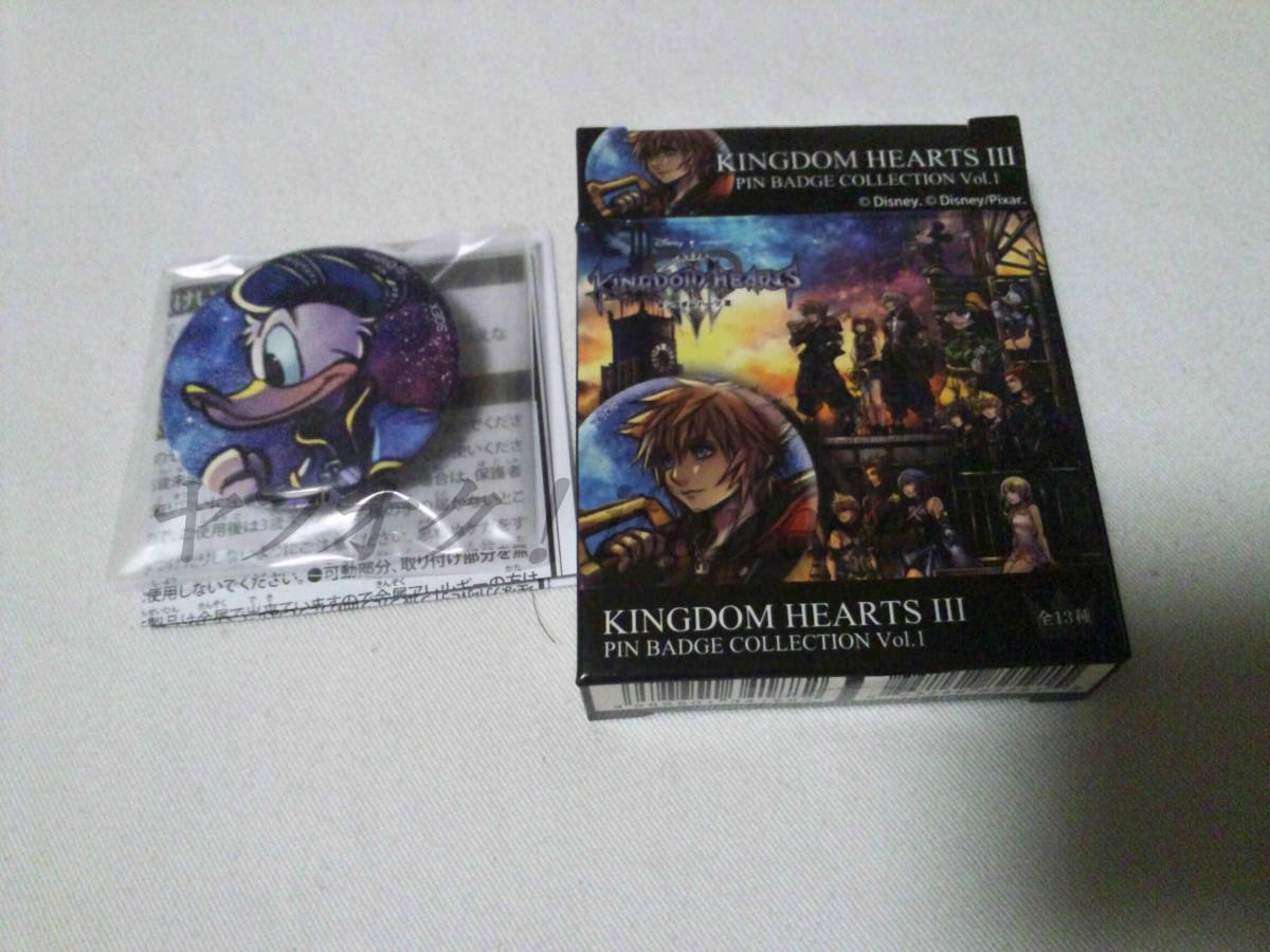  Kingdom Hearts sk одежда * enix SQUARE ENIX Kingdom Hearts III can значок коллекция Vol.1 Дональд 