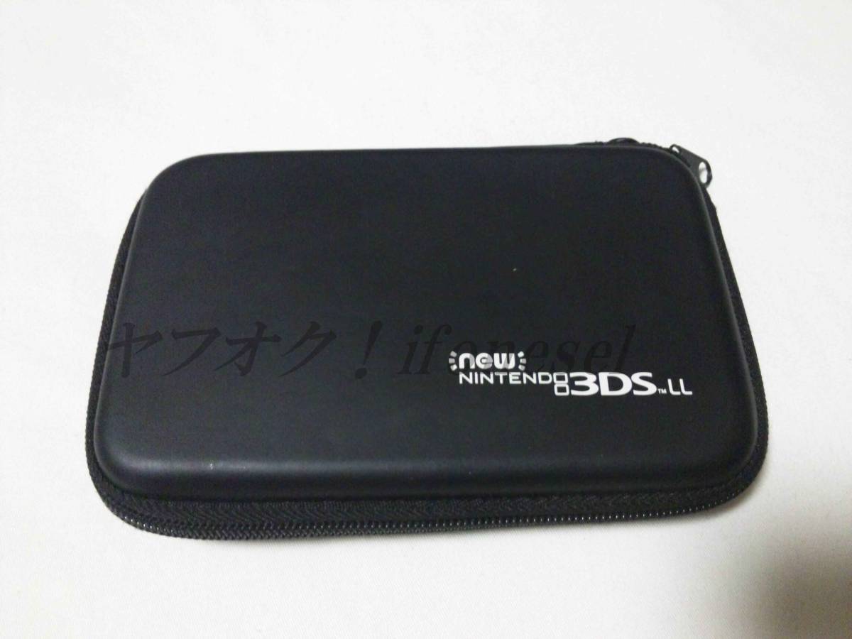 3DS 任天堂3DS HORI ホリ 3DS-422 New3DS LL用 スリムハードポーチ ブラック B_画像1